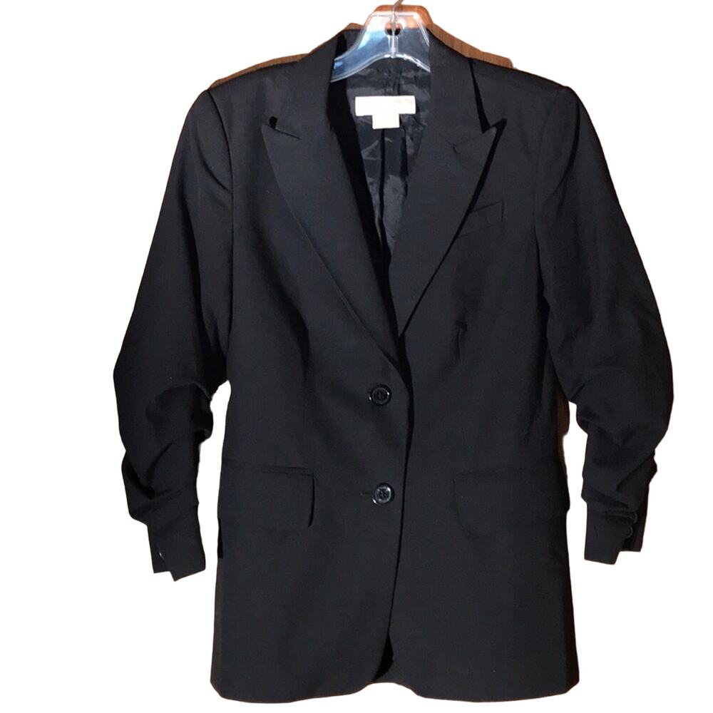 Michael Kors Black Two Button Blazer. 2